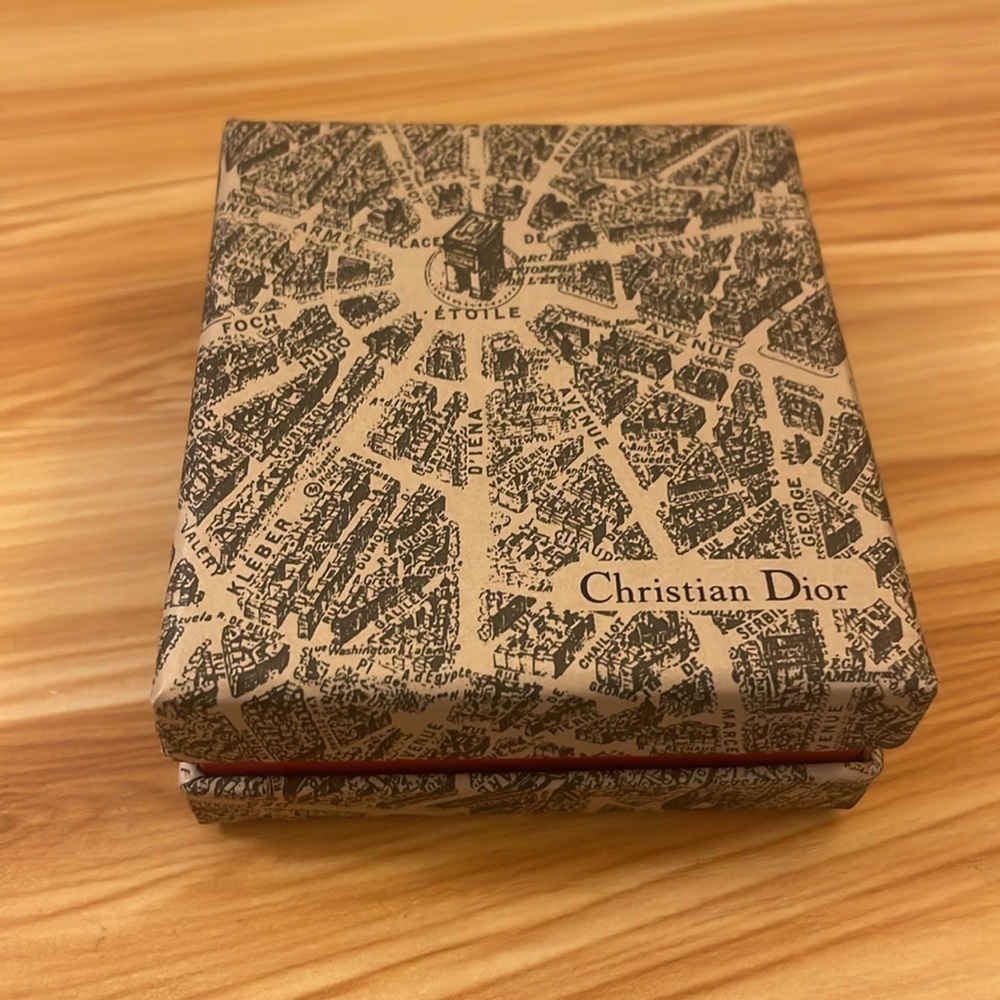 Christian Dior Heart Lock Key Charm Gold Padlock Keychain Rare Gift Collectible - Picture 5 of 5